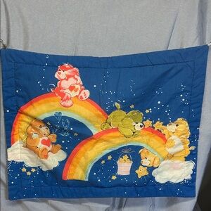 Vintage Care Bears  down pillow protector